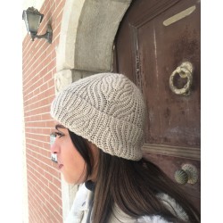 Liberty Hat - Crochet Brioche Hat - MUSA MERINO Fingering & MUSA Silk Mohair